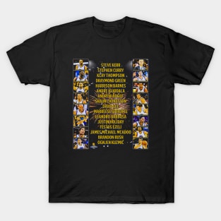 Golden State 2015 NBA Champs Team T-Shirt